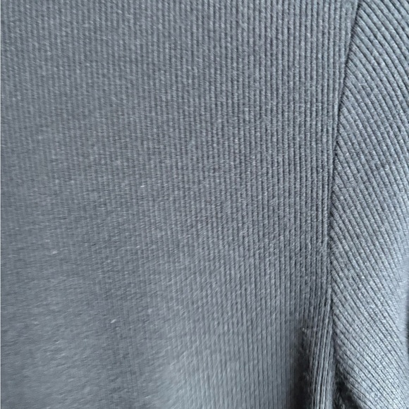 Three Dots Blue Cowl Neck Long Sleeve Stretch Ribbed Blouse Top Size Xs X-small - Picture 11 of 15